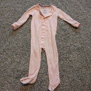 Light Pink Magnetic Me Onesie, 12-18 month